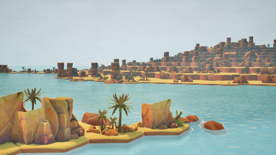 Overview of The HexMine map.