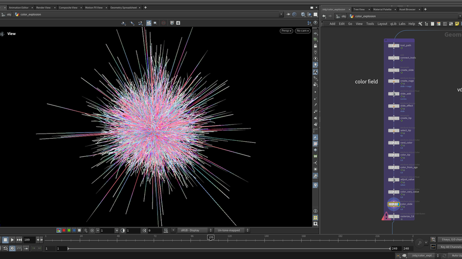 COP Pyro + Custom color field preview