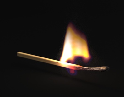 Match flame