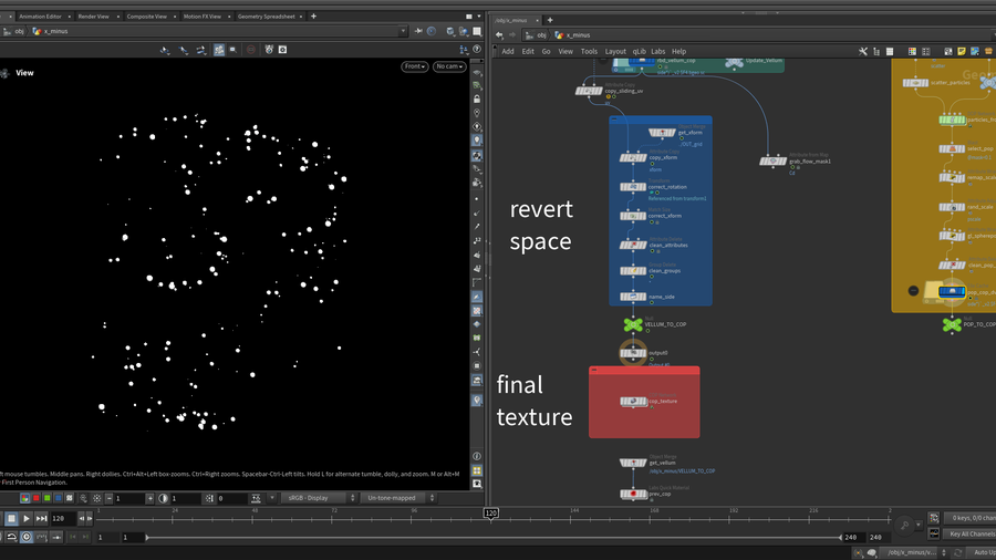 2D particles from flow velocity