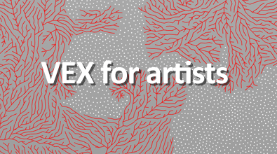 VEX for artists