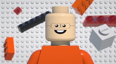 Model a Lego Style Minifigure and Brick