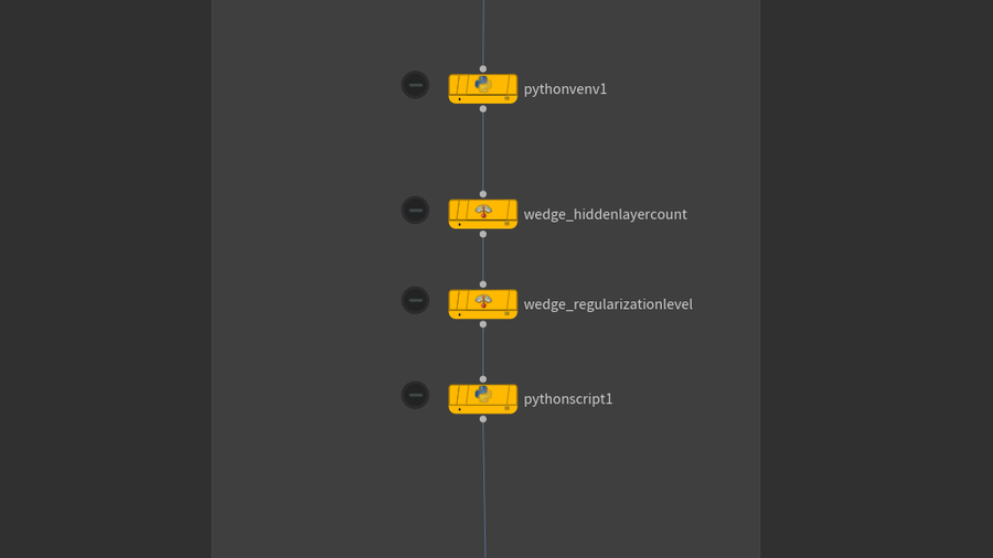 A TOP network is used to train a variety of models, each of which uses a different combination of hyperparameters