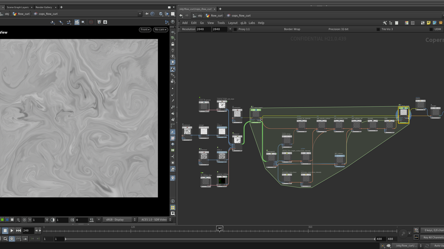 Setup of the main Flow Solver sim