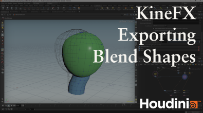 KineFX: Exporting Blendshapes