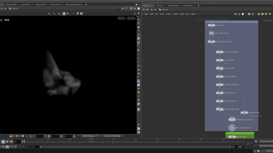 Volume source creation inside SOP
