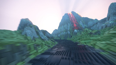 Lego Volcano