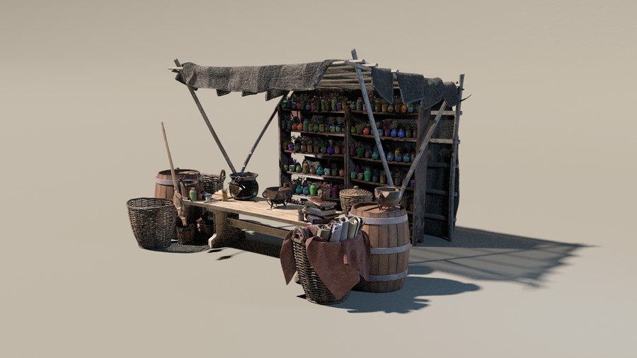 The complete market shot is available to explore in LOPS - Solaris.