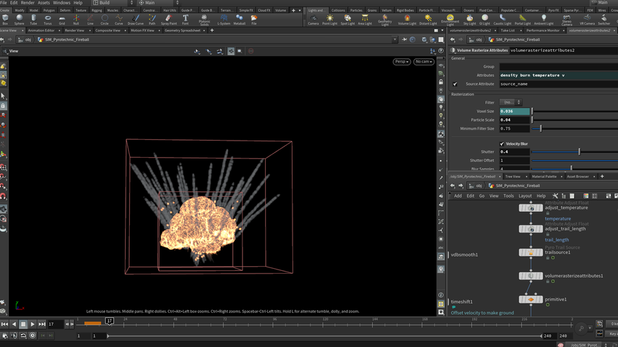 Basic lighting and rendering setup is included. As well as a setup in LOPS.