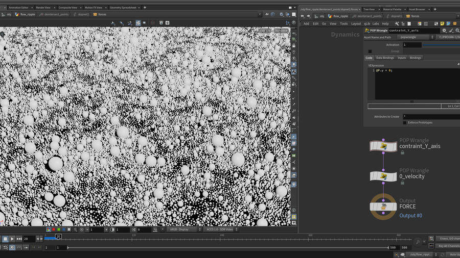 Points de-intersection setup