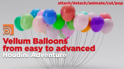 Balloons with Vellum