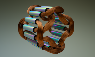 Electric Motor - Copper Spool Render Test