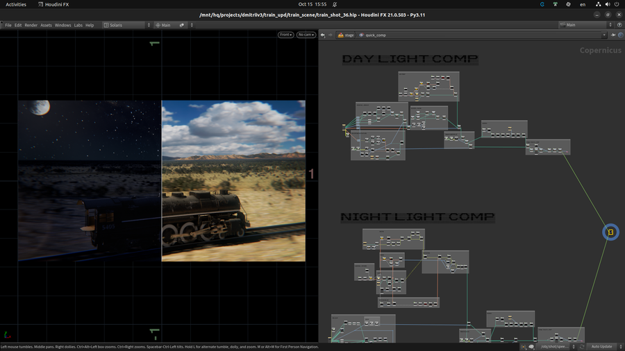 Compositing in COPs
