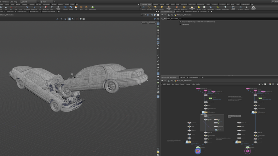 Deformation for cars, wheels and suspensions using RBD Deform Pieces and RBD Car Deform