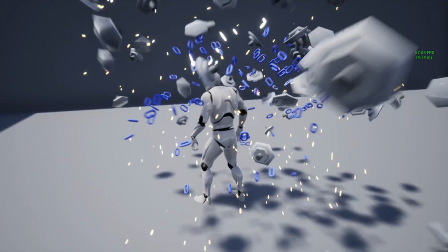 These point caches can be static or animated point clouds created using procedural modeling techniques or using Particle, FLIP Fluid or Rigid Body simulation tools.