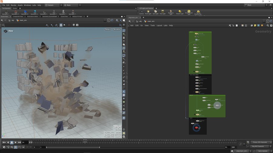 Smoke Simulation Network