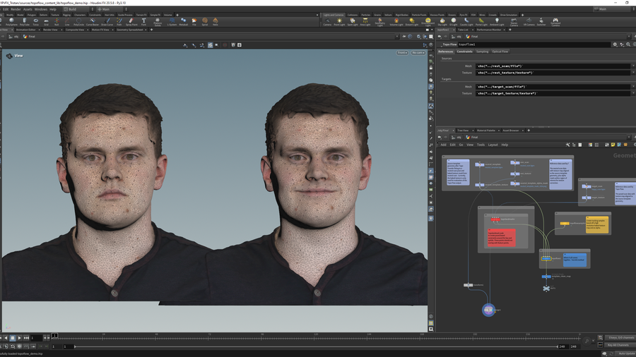 The original scan data.  (Scan data by Industrial Pixel Visual Effects Co.)