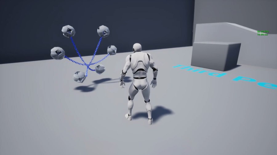 The plug-in brings point cache data saved out as a JSON file into Niagara along with attributes such as age, life, id and color.