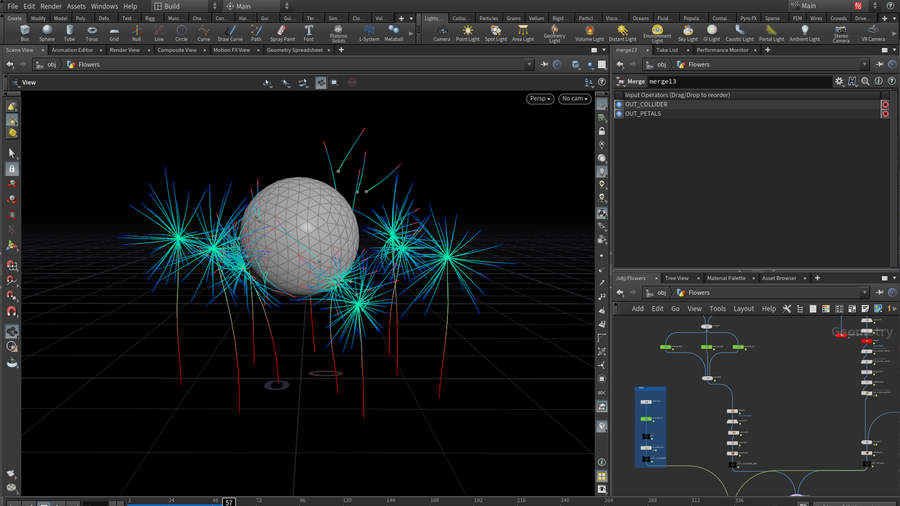 There is also a secondary particle simulation to enhance to overall look.