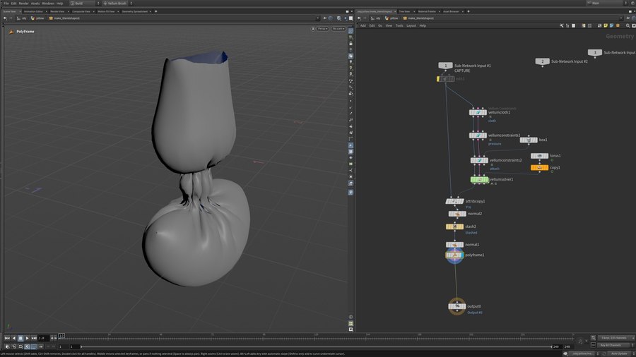 Create custom blendshapes using VELLUM