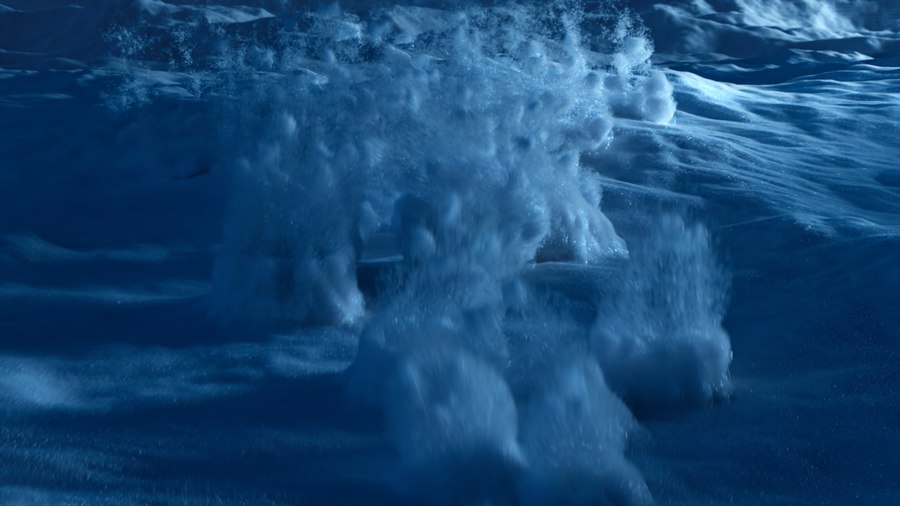 Snow Bursts Sequence (still frame)