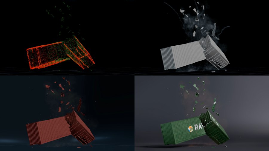 Constraints, Hi-res geo, proxy and render preview