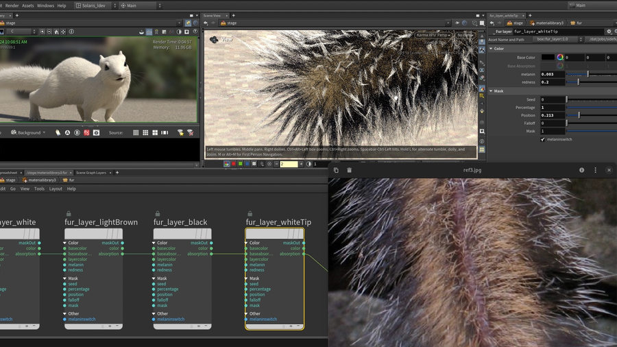 Accurate setup of Fur