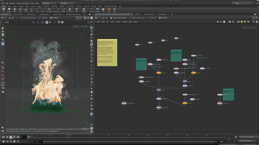 Preview of the additional needed DOP setup.