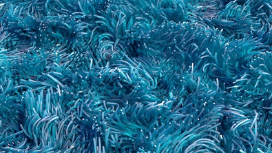 Abstract 3D Wave