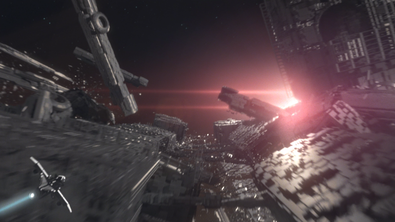 Spaceship FX Destruction