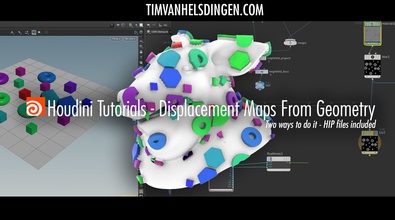 Create Displacement maps from Geometry