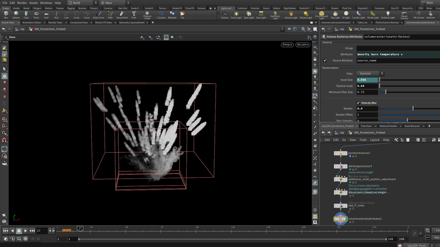 Generate burst source using the new pyro burst tool.