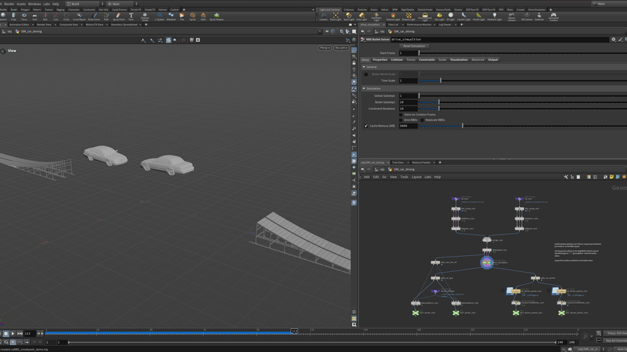 Driving setup for both cars using RBD Car Rig