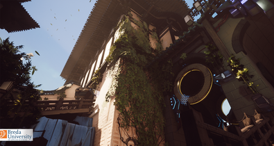Procedural ivy growth for games