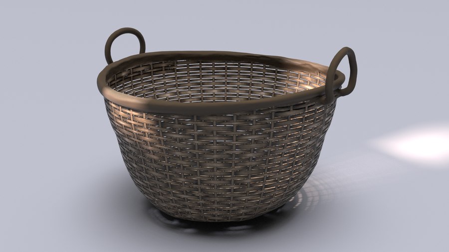 Render of Basket in Karma XPU