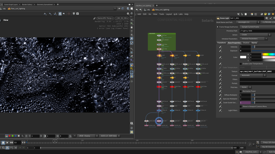 Solaris setup and Interactive HDRI link out of Copernicus