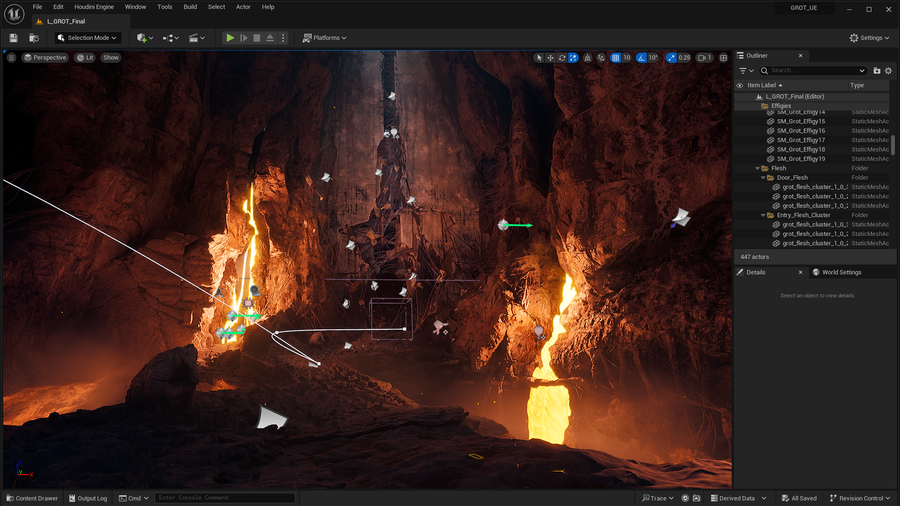 Open the file in Unreal 5.3 to explore