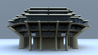 Geisel Library - Procedural Modeling