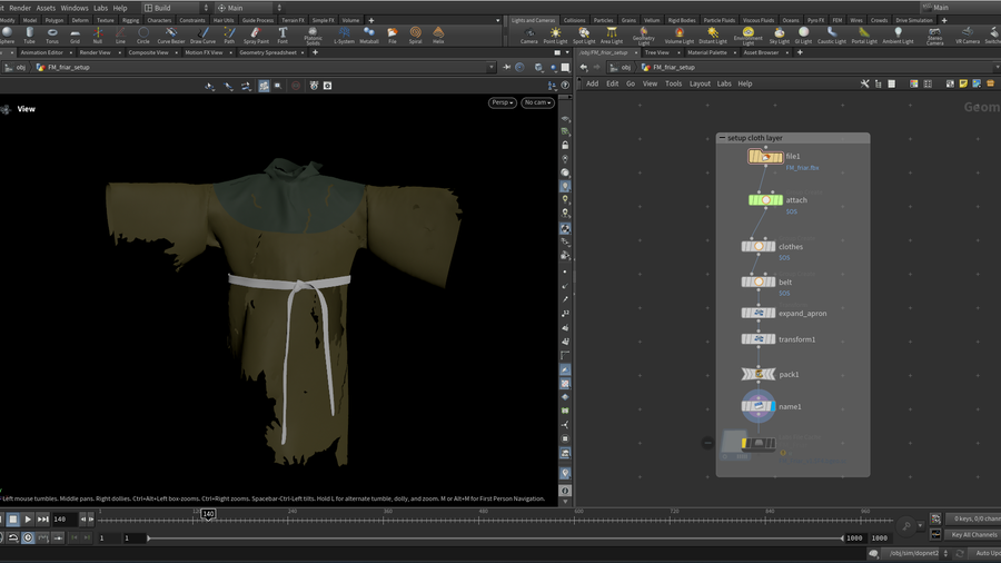 Friar cloth layer setup done before adding layer to crowd.