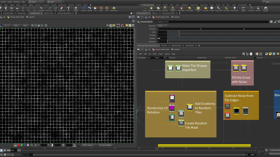 Create Tile Pattern and add Imperfections