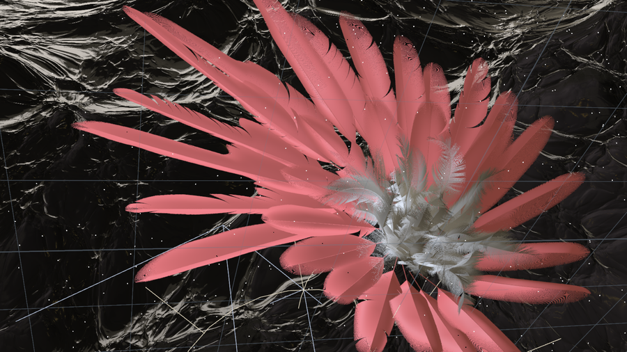 Splashscreen in OpenGL viewport.