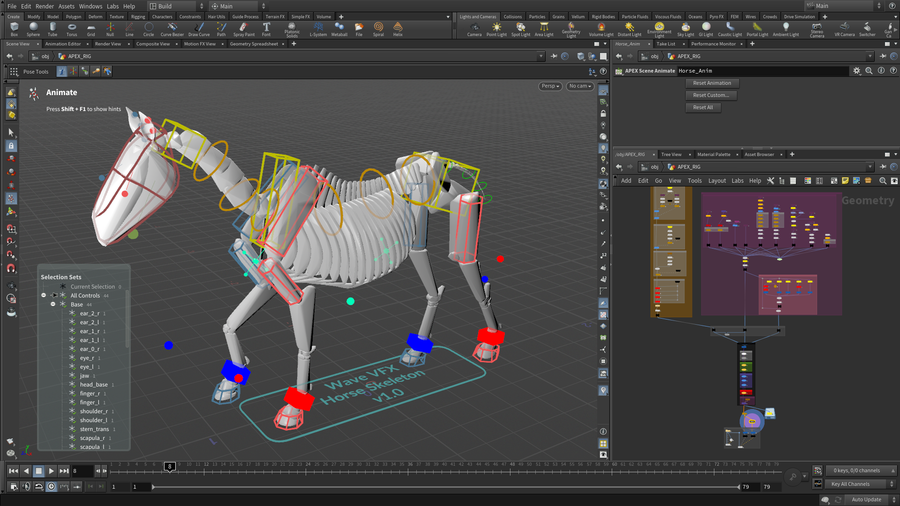 KineFX | APEX Quadruped Rig