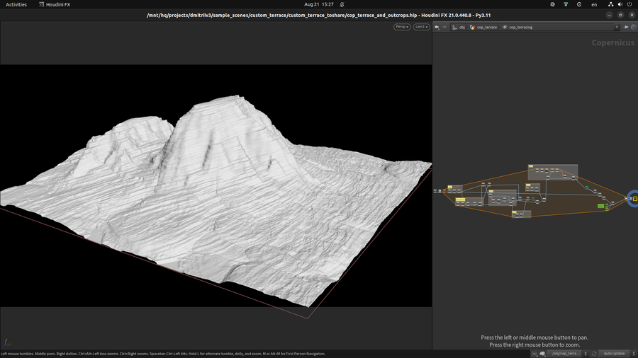 Custom Tools for Terrain Generation in COPs