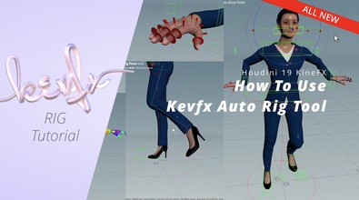 Kevfx Auto Rig Tool | Biped