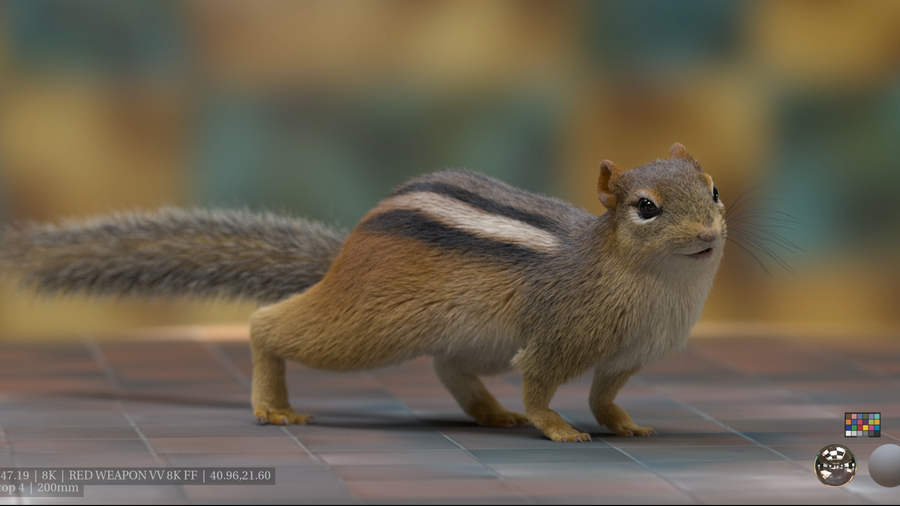 Chipmunk render