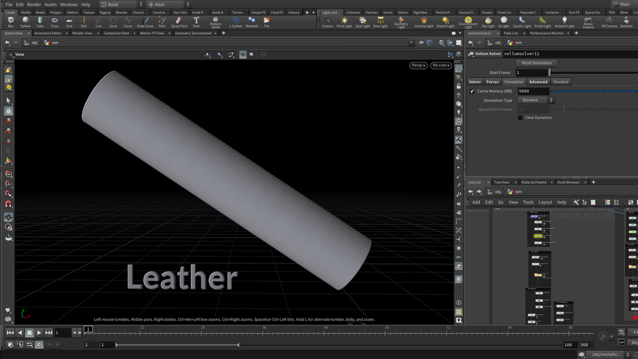 Here is one of the materials assigned to the proxy arm.