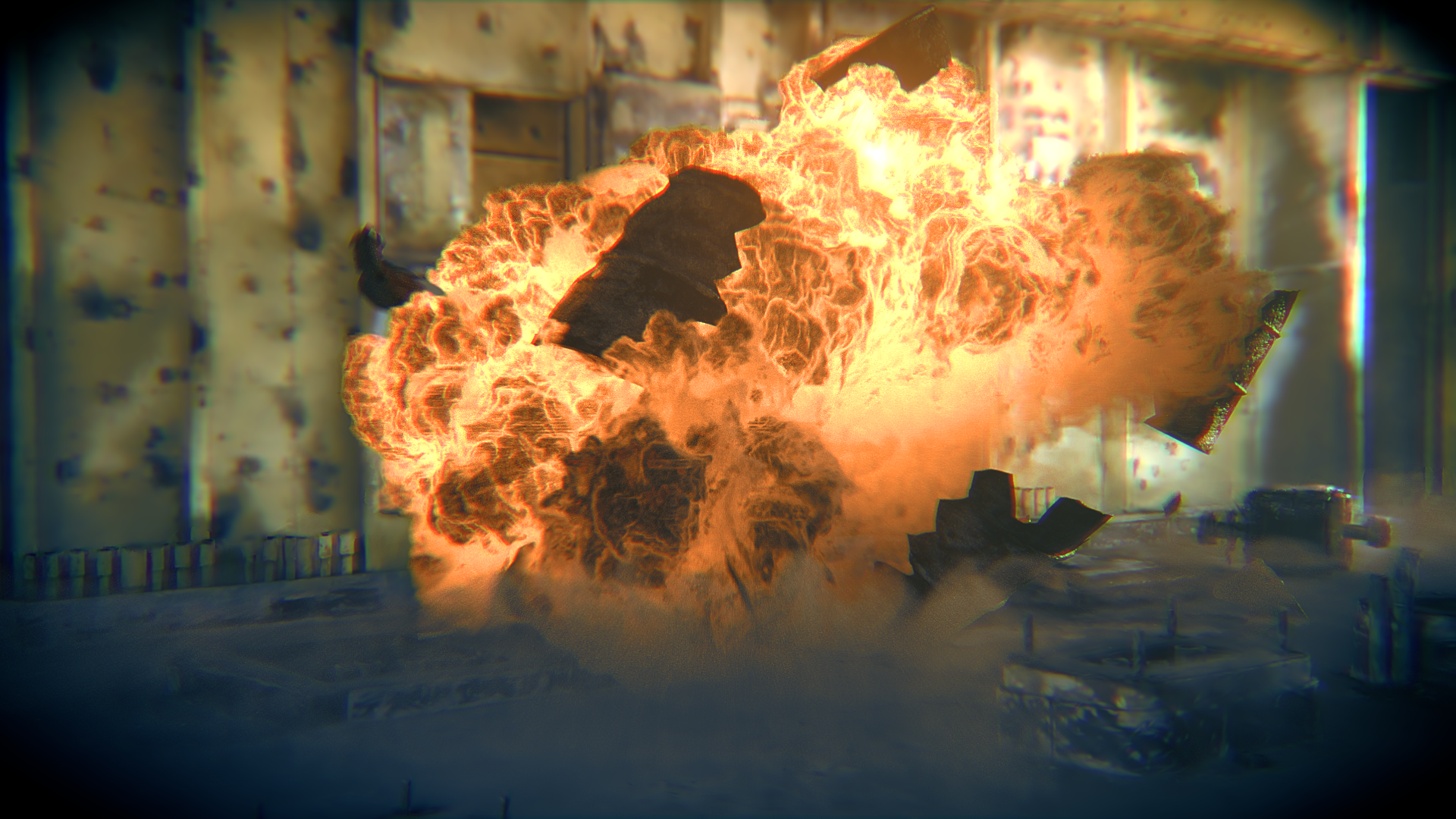 Create Barrel Explosion with Copernicus Pyro | SideFX