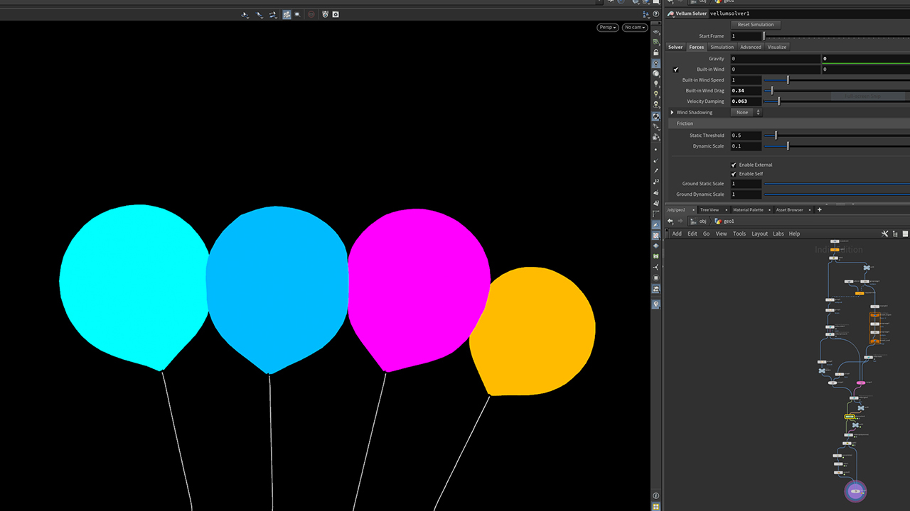 Floating Balloons | SideFX