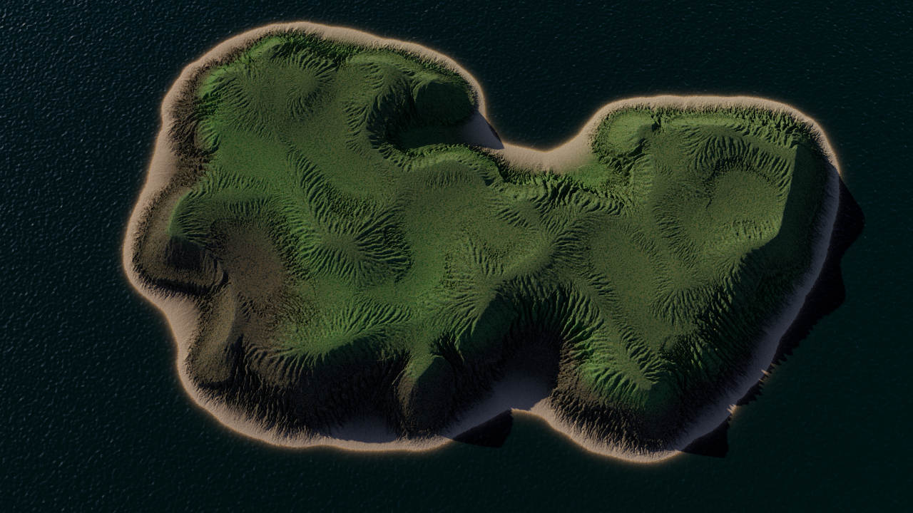 Island Shape Generation SideFX   IslandShape 