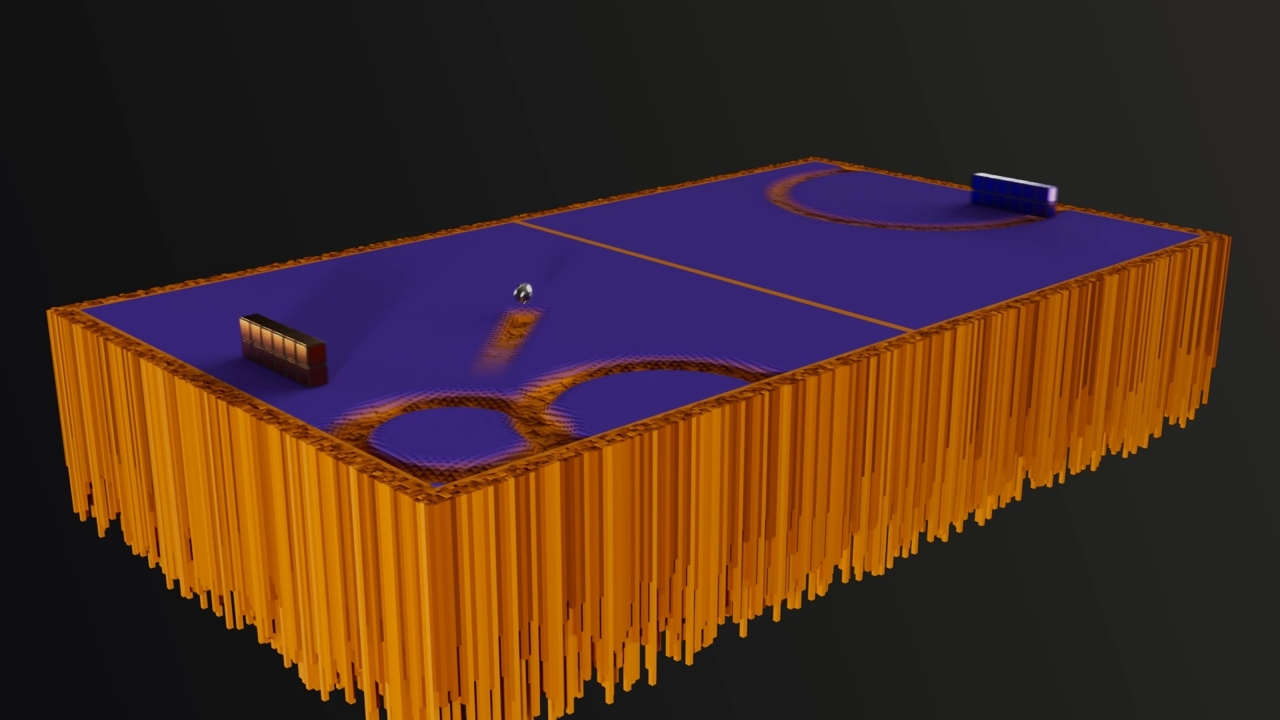 Simulate Pong with no keyframes | SideFX